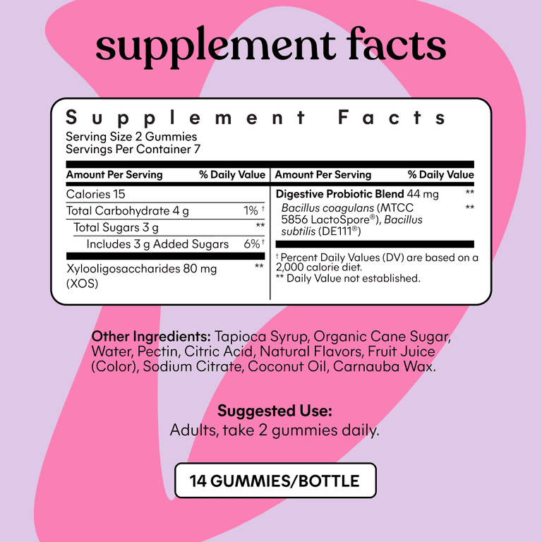 lemme glp 1 ingredients list Lemme Debloat 3-in-1 Prebiotic, Probiotic & Digestive Enzyme Capsules for  Bloating & Gas Relief, 2 Clinically Studied Probiotics w/ 5 Digestive