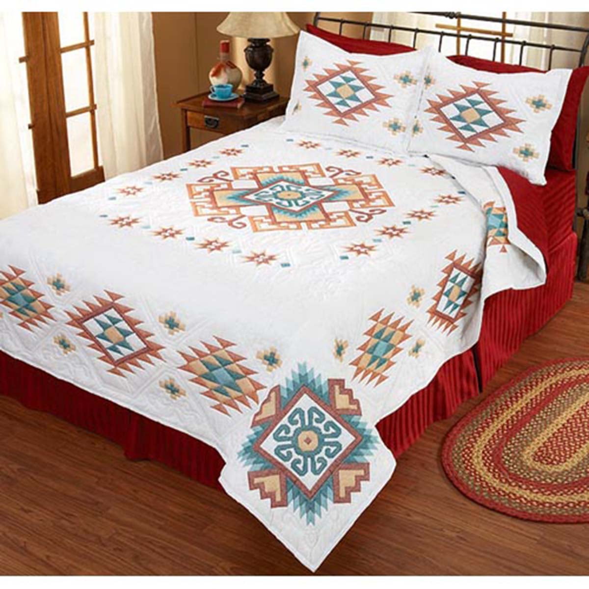 Cross Stitch Patterns For Bed Sheets : Standard Bedding Vintage Bedding