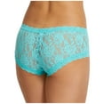 thumbnail image 2 of Hanky Panky Signature Lace Boyshort (4812P),Medium,Bright Aqua, 2 of 3