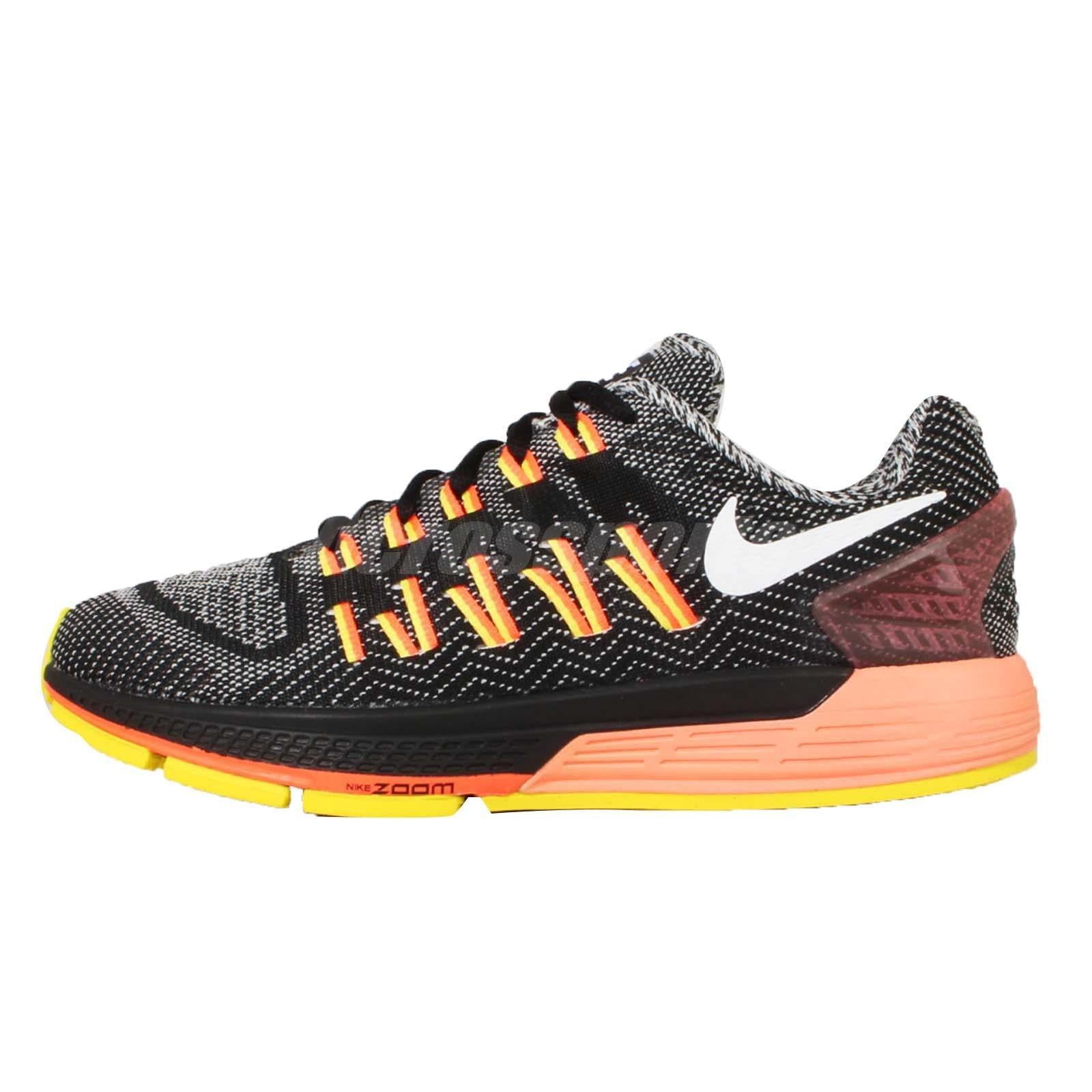 inferencia célula científico Nike Women's Air Zoom Odyssey Running Shoes - Black/Hyper Orange -  Walmart.com