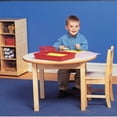 thumbnail image 4 of Childcraft Wood Round Kids Writing Table, 4 of 6
