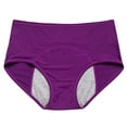 thumbnail image 2 of HUPOM Sheer Panties Panties High Waist Casual Tie Seamless Waistband Purple L, 2 of 5