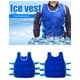 thumbnail image 3 of Chaleco de enfriamiento de hielo con paquetes de enfriamiento para hombres y mujeres camisa fresca para el verano clima cálido deportes al aire libre trabajo, 3 of 8