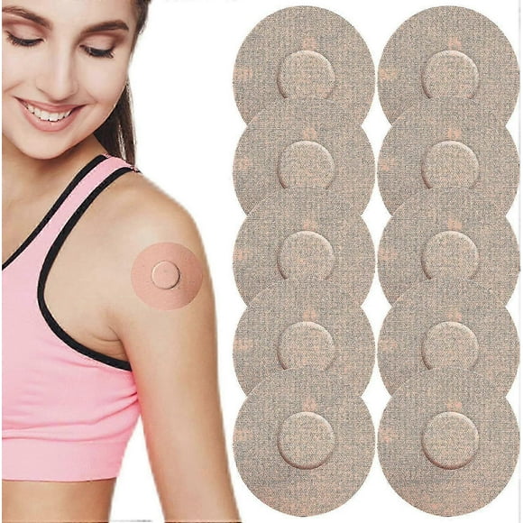 30 Pieces Freestyle Libre Adhesive Patches7.5x7.5cm,Waterproof Patches for Freestyle Libre 1 2 & 3 Sensor-The Center of