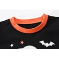 thumbnail image 5 of FEDPOP Boys Halloween Dinosaur Sleepwear Cotton Clothes Glowing Skeleton Pajamas 5T, 5 of 9