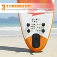 thumbnail image 6 of Famistar 12' Inflatable Stand Up Paddle Board SUP w/ 3 Fins, Adjustable Paddle, Pump & Carrying Backpack, 6 of 13