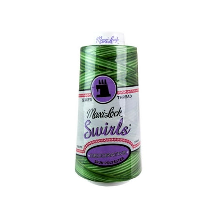 UPC: 0036771709941 | A&E Maxi Lock Swirls Thread 3000yd Kiwi Twist