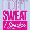 thumbnail image 2 of CafePress - I Don't Sweat Pink Infant Bodysuit - Baby Light Bodysuit, Size Newborn - 24 Months, 2 of 4