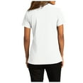 thumbnail image 2 of Womens Short Sleeve Easy Care SuperPro React Polo Shirt White S, 2 of 5