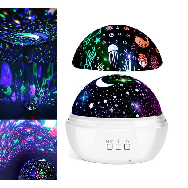 Dts Es Sky Marine Life Rotating Ceiling Projector Night Light Lamp For Kids Baby Bedrooms Best Kids Gifts For 1 To 10 Year Old Boys Or Girls Parties Walmart Com Walmart Com