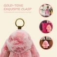 thumbnail image 2 of 1PC Handmade Soft Plush Rabbit Toy: Fluffy, Comfy, Ideal Birthday & Festival Gift (Comes with a randomly styled packaging box), 2 of 7