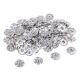 thumbnail image 4 of 50 Sets Sew-on Buttons Press Button Metal Snap Fasteners For Dress Coat Clothing 19mm, 4 of 6