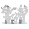 thumbnail image 1 of Qiilu Stainless Steel Plants Shape Tissue Holder Dispenser Napkin Rack Table Paper Rack, Tissue Rack, Napkin Rack, 1 of 8