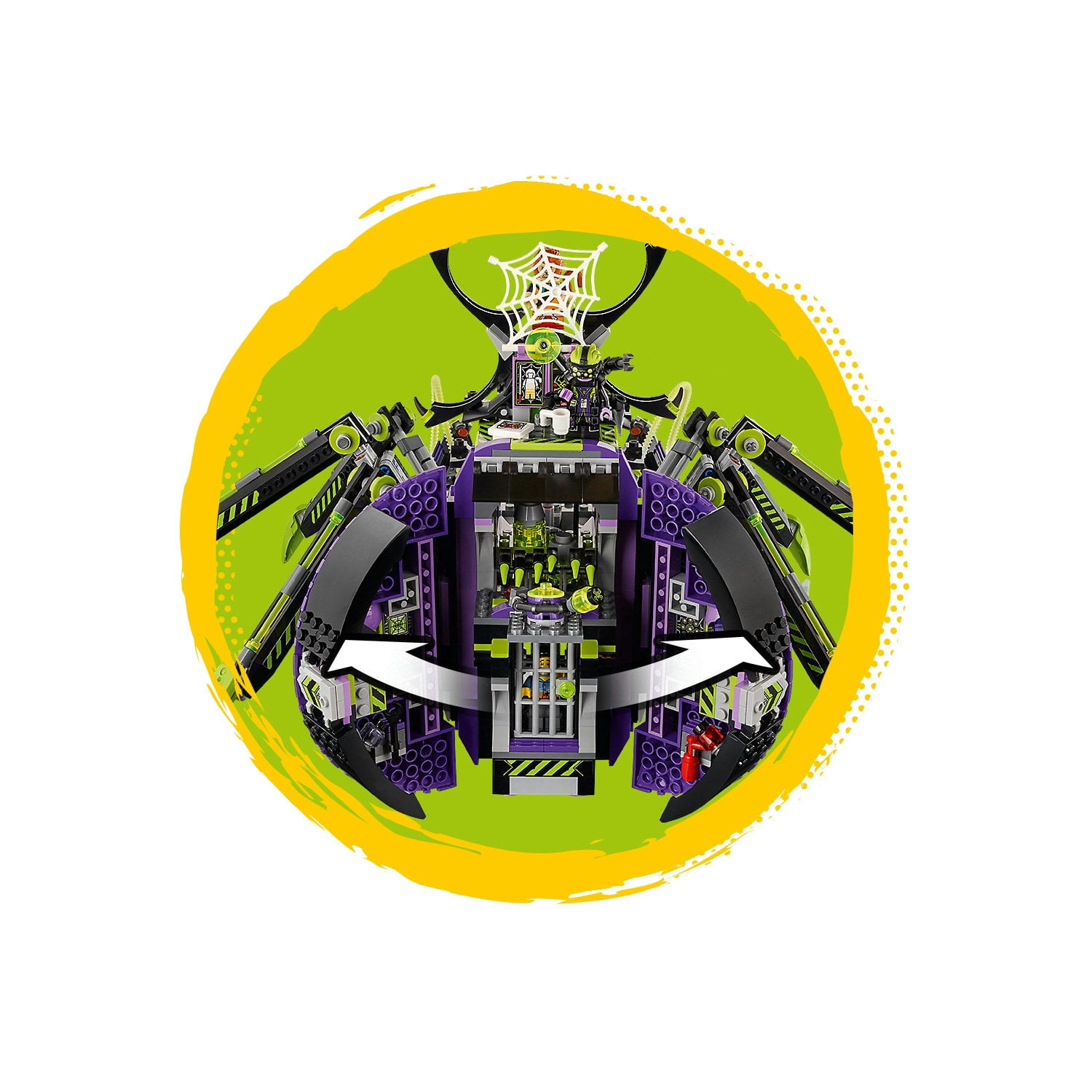 LEGO, Spider Queens Arachnoid Base, 80022, Multicolor - Walmart.com