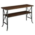 thumbnail image 2 of Convenience Concepts Console Brookline en Bois de Noyer Noir, 2 of 2