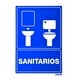 thumbnail image 1 of Letrero Sanitarios Señal Informativa 1 Pieza 25 X 36 Surtek SURTEK SES24, 1 of 3