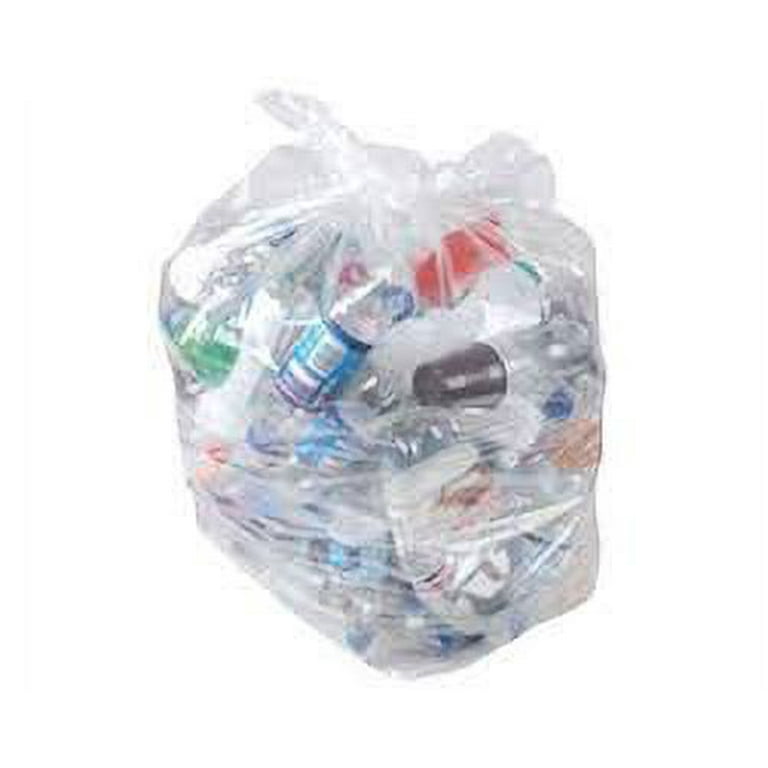 50 Gal. Clear Extra Large Trash Bags (50 Count) 