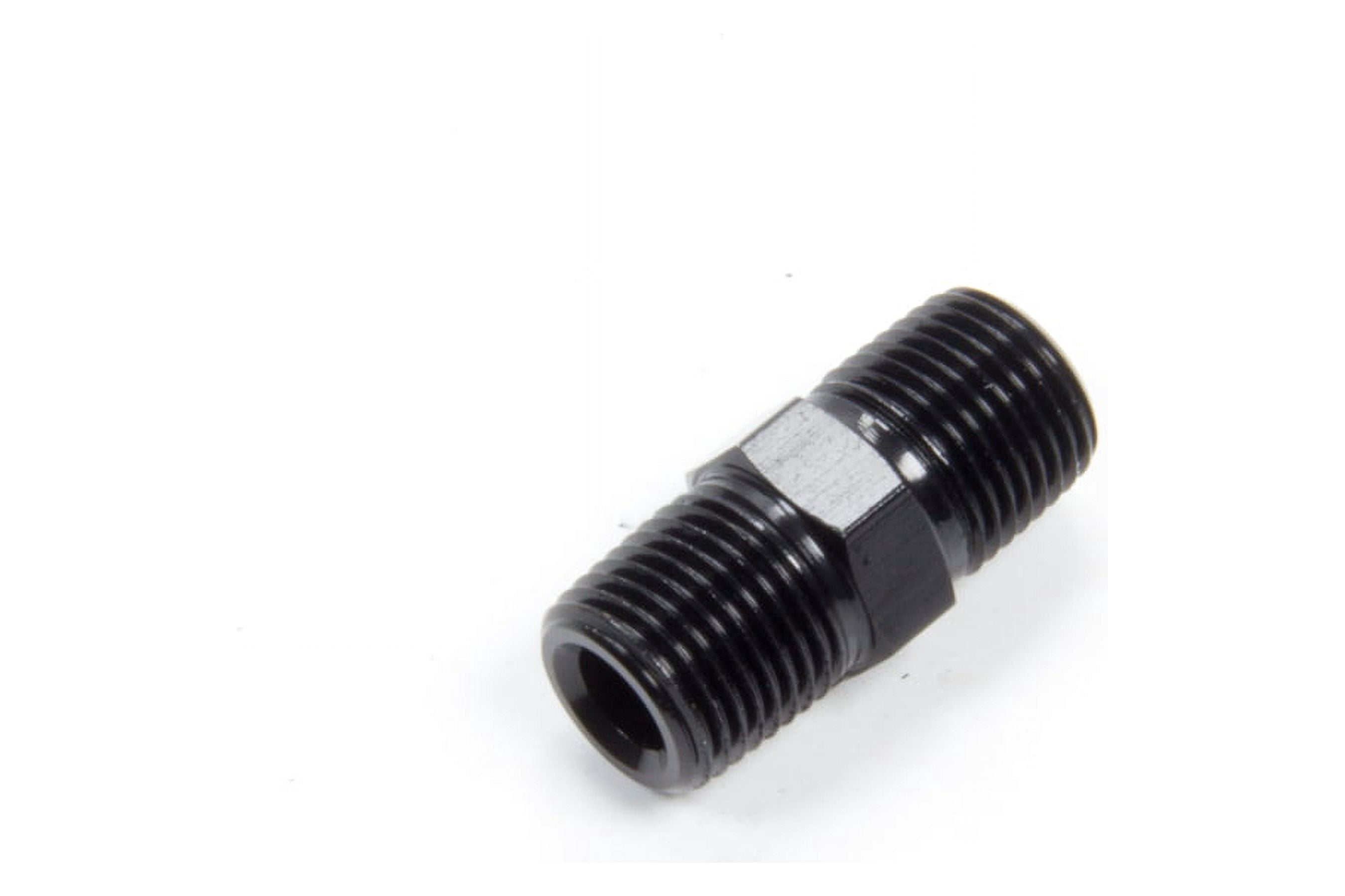 AEROQUIP FCM5132 AN-NPT Fittings and Components 1/8in Male Pipe Nipple Black