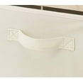 thumbnail image 4 of Whitmor Commode en Bois 3 Tiroirs - Design Compact - Bacs en Tissu Amovibles - Pin Naturel, 4 of 6
