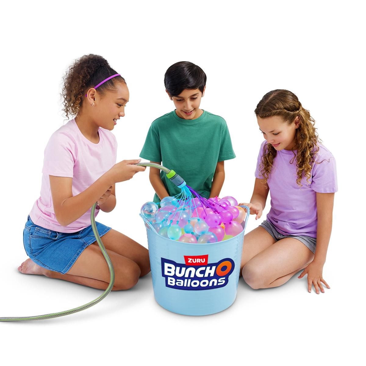 Bunch O Balloons Tropical Party Free Bunch. 140 Rapid-Filling Self-Sealing Water Balloons (3+1 Pack) by ZURU, Water Balloon for the whole Family. Kids, Teens and Adults