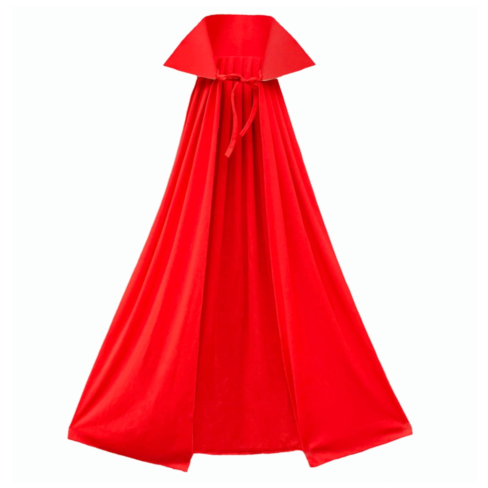 SeasonsTrading 40" Red Cape with StandUp Collar Devil Superhero Costume