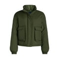 thumbnail image 3 of Scoop Women's Cargo Puffer Jacket, Midweight, Sizes XS-XXL, 3 of 5