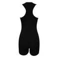 thumbnail image 5 of Combinaison pour Femmes, Combishort Stylée, Courte, Sans Manches, à Fermeture Éclair, Ajustée, Tenue d'Été pour Femmes, 5 of 5