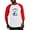 Red/White, variant on CafePress - Pro Ukraine Support Ukrainian Flag Baseball Jersey - Cotton Baseball Jersey, 3/4 Raglan Sleeve Shirt