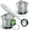 Silver, variant on Tea Infuser Set of 2 with Tea Scoop & Drip Trays - 304 Stainless Steel Ultra Fine Mesh Loose Leaf Tea Strainer, Reusable Tea Steeper Basket for Rooibos, Green, Black, Herbal & Oolong Tea, etc
