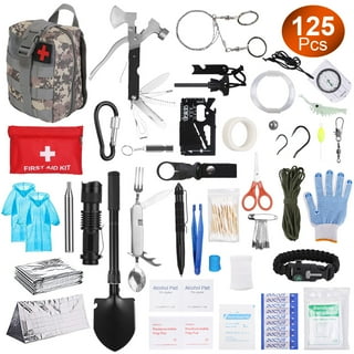 Survival Kit, 32 In 1 Professional Emergency Survival Gear Equipment Tools  First Aid Supplies With