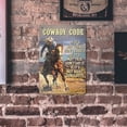 thumbnail image 3 of Hojalata Rectangular 20*30cm Plano Serie Personajes Western Cowboy (1), 3 of 9