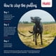 thumbnail image 4 of Arnés para perros HALTI sin tirones, ajustable, ligero, XS, negro, 4 of 5