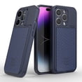 thumbnail image 2 of ELEHOLD for iPhone 14 Plus Hard Phone Case with Back Card Holder Full Body Protection Shockproof Slim Lightweight Case,darkblue, 2 of 7