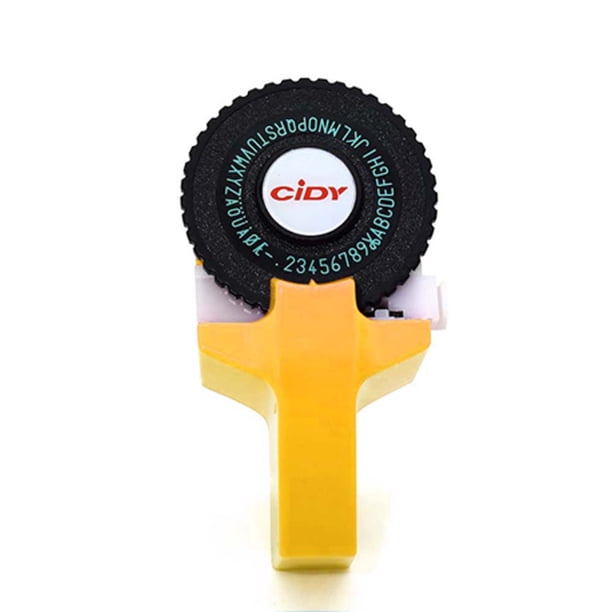 Mini fabricante de etiquetas manual portátil, escritor de etiquetas en relieve 3D DIY