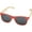 Red, variant on Sun Ray Bamboo Sunglasses