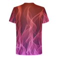 thumbnail image 4 of Qertyioot T-Shirt d'Été pour Hommes Col Rond Imprimé Manches Courtes Décontracté Léger Rafraîchissant, 4 of 5