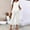 White women's 2 piece shorts set a1, variant on Cagogo Women's 2 Piece Set Summer Outfits Loose Short Sleeve Crew Neck Tops Wide Leg Crop Pants Matching Lounge Sets Tracksuits Travel Airport Clothes, White XL