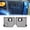 Rear MOLLE Panels, variant on Seat Back MOLLE Panel for 2015-2026 Ford F-150/Raptor, 2017-2026 Ford F-250 F-350 F-450, 2019-2026 Ford Ranger, Seat MOLLE Panel Organizer, 1 Pc