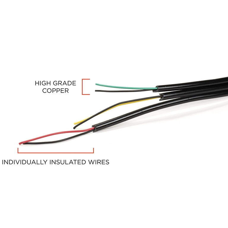 THE CIMPLE CO - Roku Composite Cable- 3.5mm Male to RCA Red White