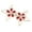 Jujube red-Bee white, variant on Cheongsam Button Butterfly Shape Traditional Chinese Knot Buttons for Dress Cloaks Coat Decorative Sewing Fasteners