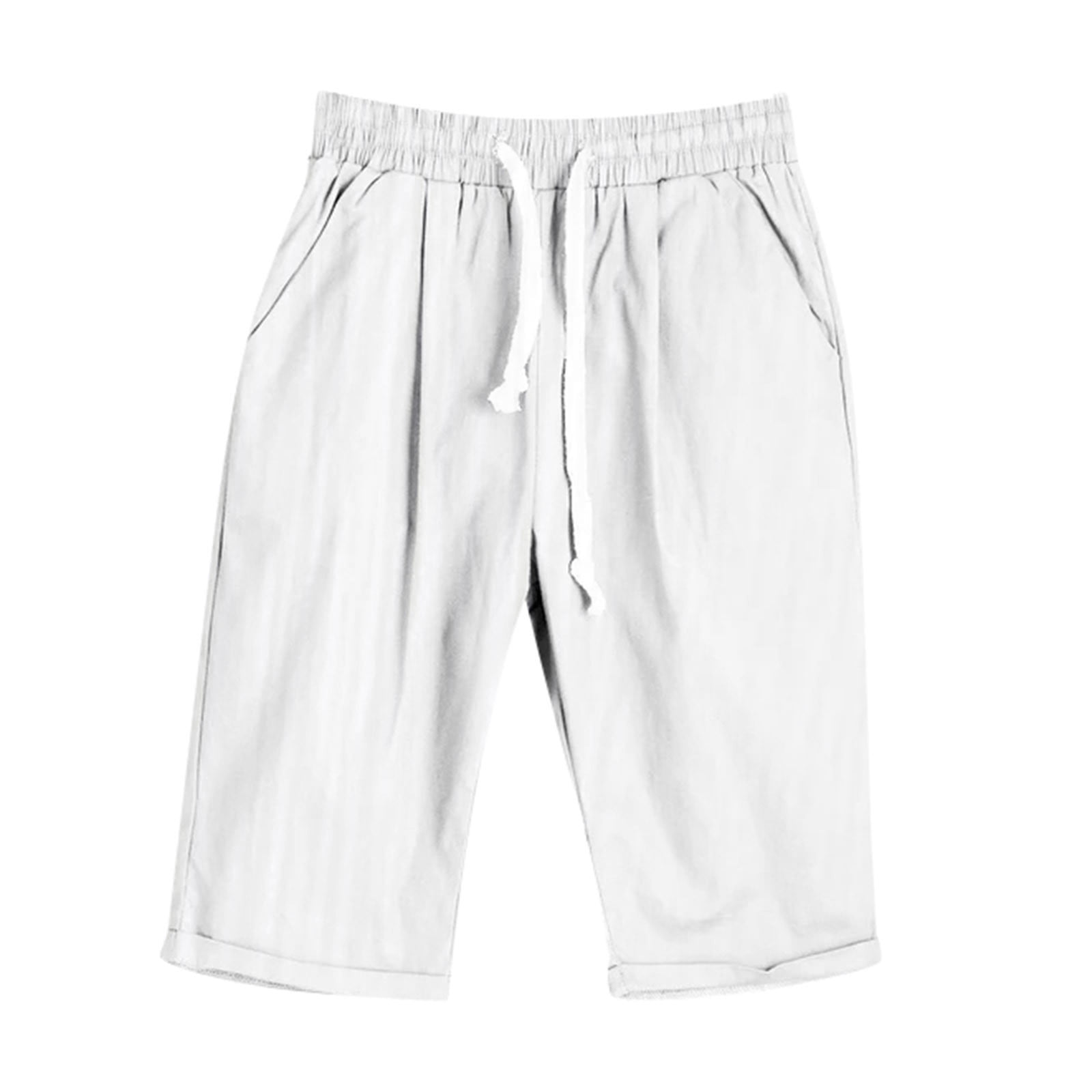 Gloriia Women's Bermuda Shorts Casual Loose Fit Lounge Shorts Knee