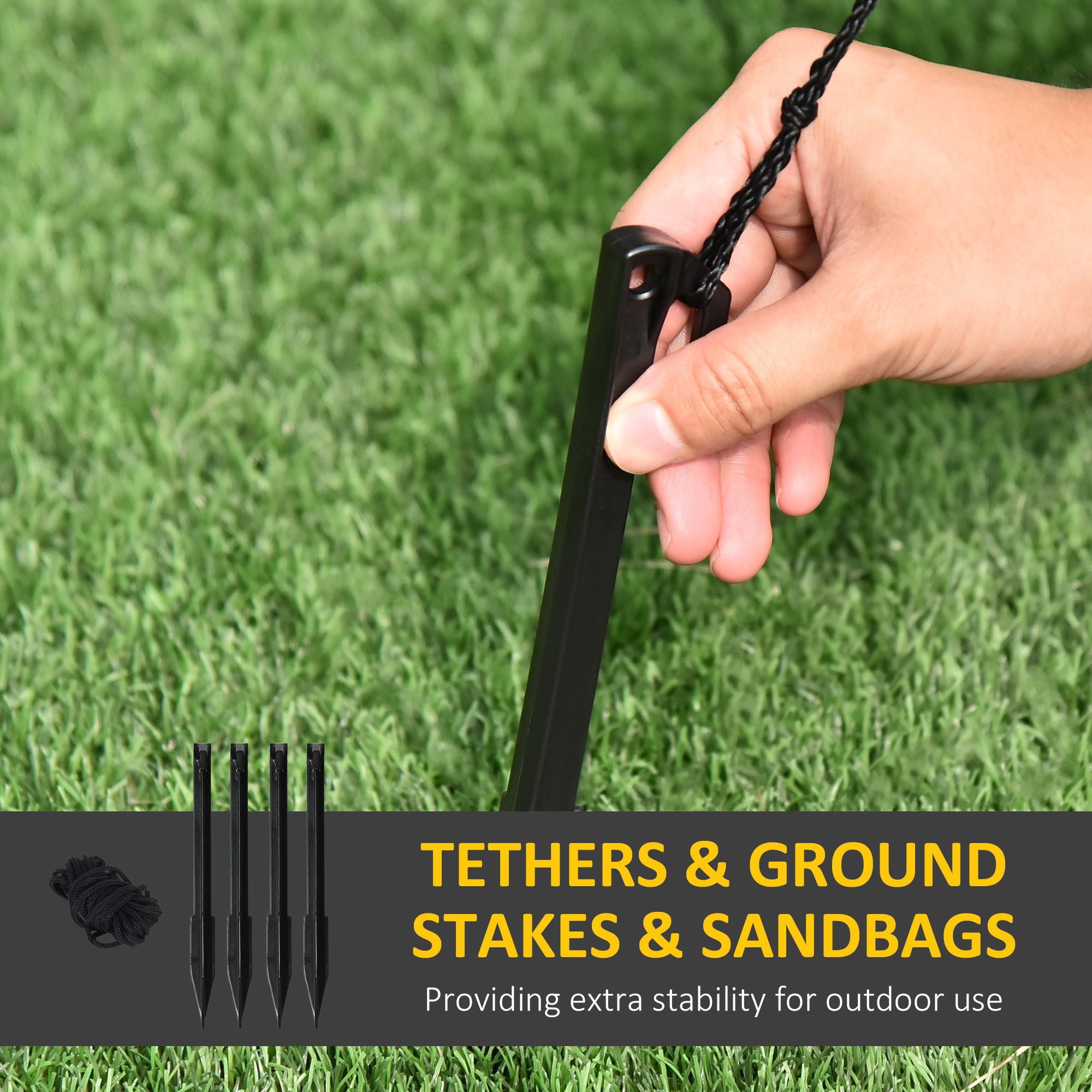 Inflatable Halloween Ghost Tree Smiling Ghost Pumpkins 5ft LED Outdoor Decor Lawn Garden Party