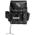 thumbnail image 1 of Porta Herramientas de Vaqueta IUSA negro 5 Compartimentos, 1 of 3