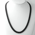 thumbnail image 6 of Mens Black Stainless Steel Curb Cuban Chain Necklace or Bracelet 6/8/10/12/15mm, 6 of 6