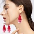 thumbnail image 1 of Sentmoon Offres du Jour Liquidation Prime Carnaval Saint-Valentin Pompons Tempérament Polyvalent Boucles d'Oreilles Mode Boucles d'Oreilles Wal-mart Offres, 1 of 7