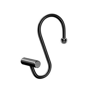 Reduced! SSNTSY Hook Bathroom Curtain Hook S Hook Metal S Hook S Small Hook Finishing Receive Small Hook