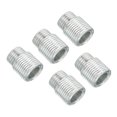 thumbnail image 1 of Unique Bargains M12 à M10 15mm de Long Double Mâle Fileté Réducteur Boulon Adaptateur de Fixation à Vis 5 Pack, 1 of 5