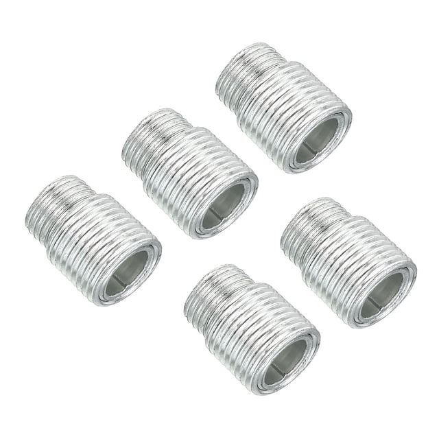 Unique Bargains M12 à M10 15mm de Long Double Mâle Fileté Réducteur Boulon Adaptateur de Fixation à Vis 5 Pack