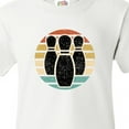 thumbnail image 4 of Inktastic Bowling Sunset for Bowler Silhouette Bowling Pins Youth T-Shirt, 4 of 5