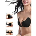 thumbnail image 3 of Spencer Women Push Up Invisible Bra Backless Strapless Adhesive Sexy Seamless Bra Magic Sticky, 3 of 8